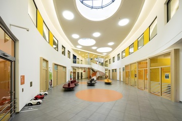Eingangsbereich des Christlichen Kinderhospitals Osnabrück
