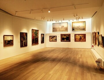 Raum für Sonderausstellungen im Ostpreußischen Landesmuseum in Lüneburg,