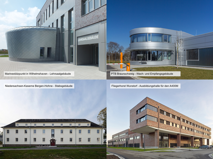 Ausgewählte Projekte aus dem Bundesbau